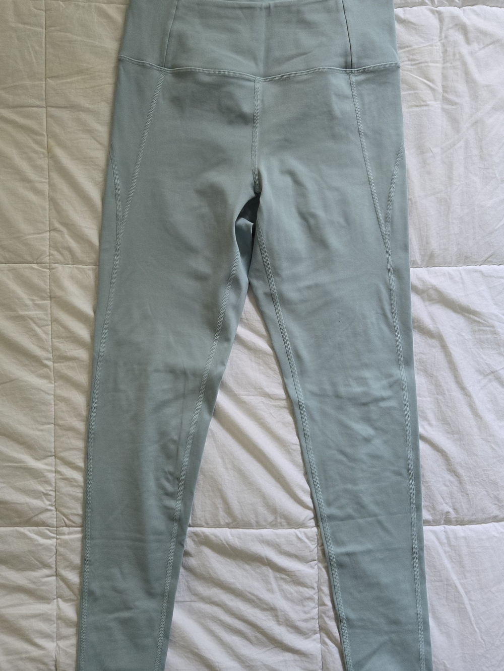 girlfriend collective Compressive High-Rise Leggings with Lou Bra — Large | Pond - Picture 4 of 5